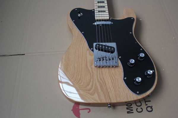 

2013 new arrival custom guitar 75 telecaster burlywood 6 strings natural wood electric guitar ing