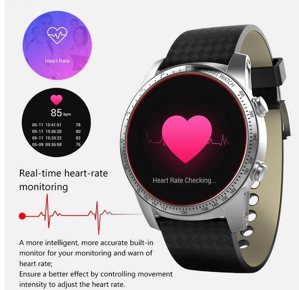 

KingWear KW99 3G Smartwatch Phone Android 5.1 1.39 inch MTK6580 Quad Core 1.3GHz 8GB ROM Heart Rate Monitor GPS Pedometer 2018 good