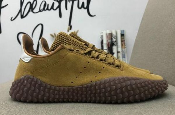 

Top C.P.COMPNY x Kamanda raw gum bayonet soles, black suede lightweight Training Sneakers,good price local shoe sale store,men running shoes