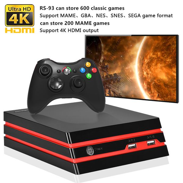 

Coolbaby r 93 hdmi av video game con ole 64 bit upport 4k output can tore 600 game game retro game con ole dhl