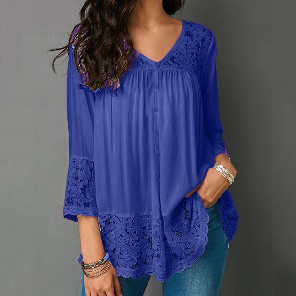 

2018 новая мода топы женщин sexy star lace hollow tops длинным рукавом женский футболка tee сетка топ туники марочные vetement femme, White