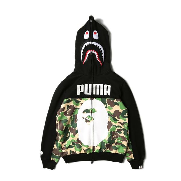 

designer hoodies streetwear fashion streetwear hoodie women mens hoodie camouflage hooded casual sport cotton blend thick long sleeve, Black