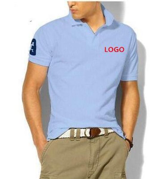 

wholesale 2018 summer new senior men's polo shirt men's short-sleeved casual fashion polo shirt men's solid color lapel polo, White;black
