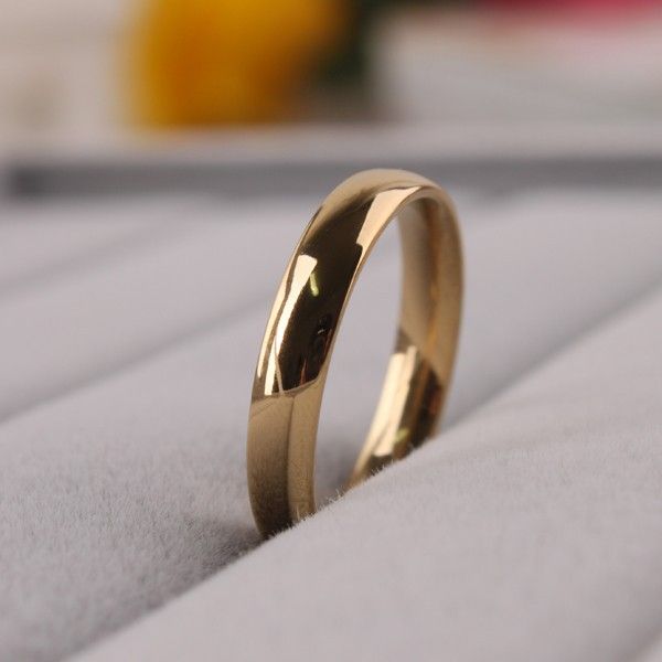 

4 mm comfort fit domed gold tungsten carbide ring classic wedding band engagement ring, gold color size 6-11, Silver