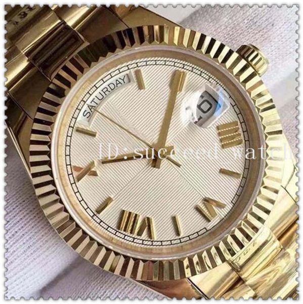 

99 Man watch luxury watch brand DATEDAY series 118138L model sapphire mirror automatic movement watches leather strap original buckle Wris
