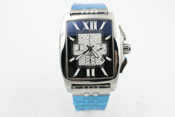 

Новый топ роскошные новые мужские часы шесть иглы стальной ремень черный поверхн