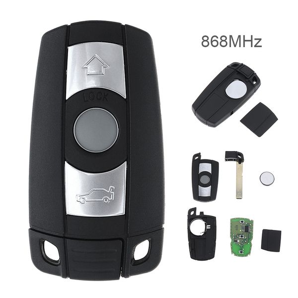 868mhz 3 Buttons Remote Key For Bmw Cas3 System X5 X6 Z4 1 3 5 7