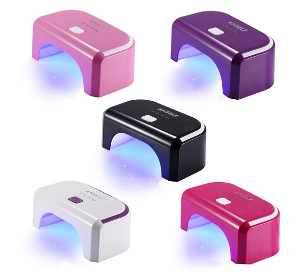 

fashion 12w led gel dryer curing lamp machine for uv gel nail polish nail art tool led uv nail lamp light 100-240v