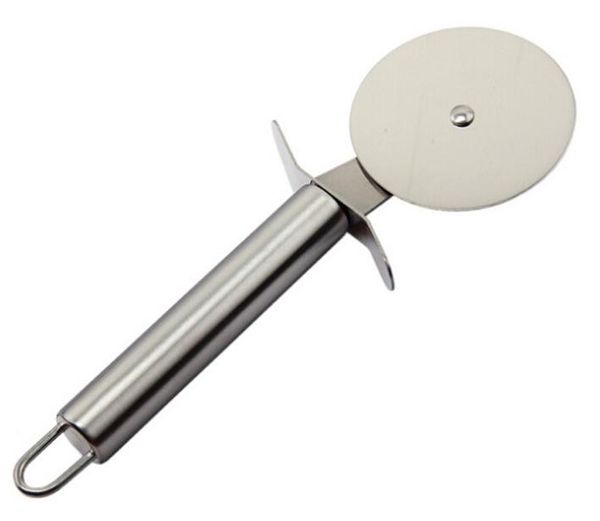 

stainless steel pizza cutter round pizza knife cutter pastry pasta dough kitchen baking tools pizza wheels scissors