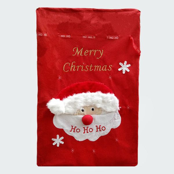 

92cm * 62cm big large felt christmas bag merry christmas santa claus candy bags children xmas gift bag holders