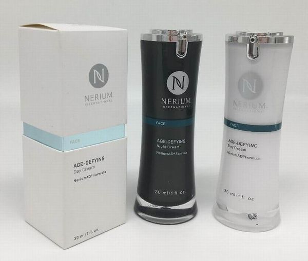 

wholesale nerium ad night cream and day cream 30ml skin care day night creams with exp date on bottle and sealed box