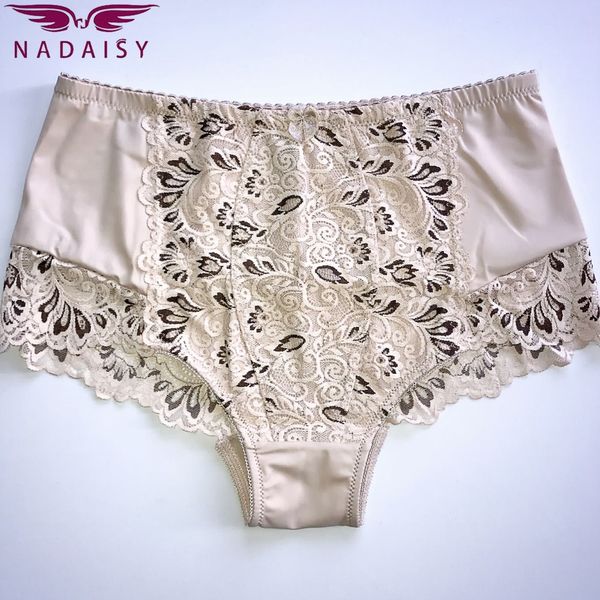 

nadaisy plus size underwear women panties pink transparent lingerie female soft cotton tangas thongs high-rise lady string, White;black