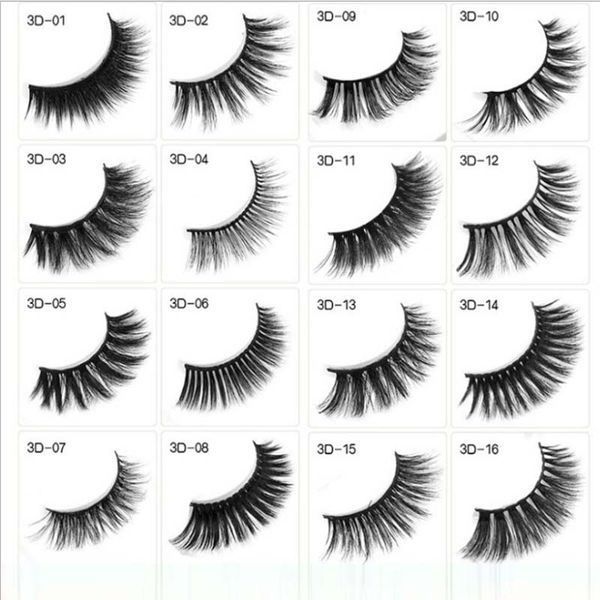 

100pairs 23 styles mink eyelashes clear glitter box eyelashes crisscross transparent band false eyelashes handmade dramatic lashes strip