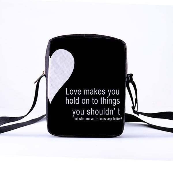 

custom ladies shoulder messenger bag printing pattern couple shoulder messenger bag children casual cartoon 23cm*17cm*5cm
