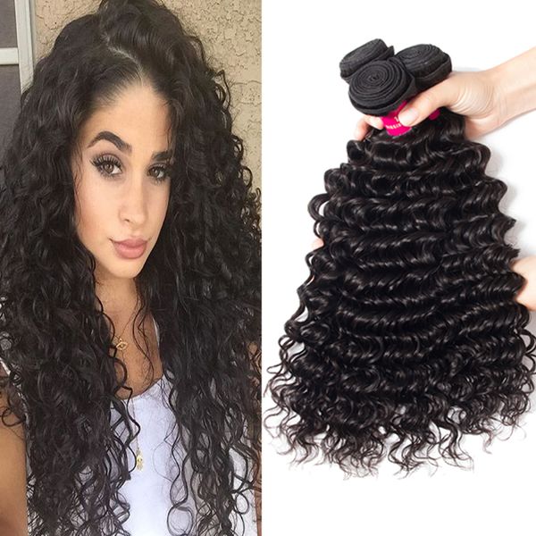 

9a brazilian human hair body wave straight loose wave unprocessed brazilian human hair extensions peruvian malaysian indian hair bundles, Black