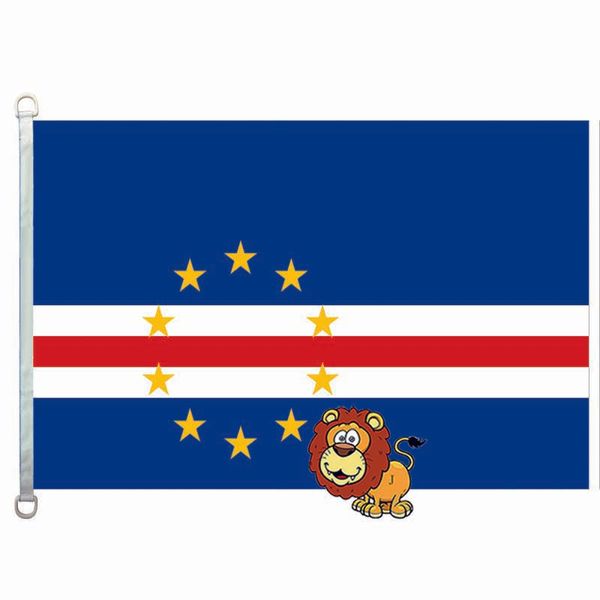 

cape verde country flags flag,90*150cm ,100% polyester, banner,digital printing