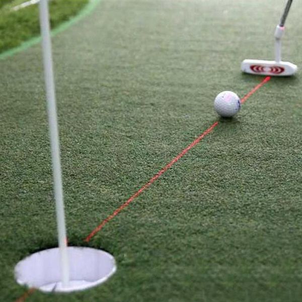

golf putter laser sight pointer putting training aim line corrector golf practice indoor training aids aim line corrector
