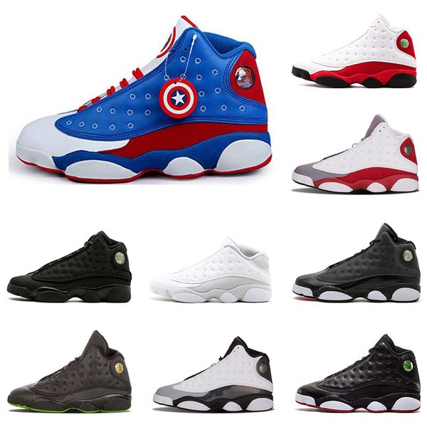 

Оптовая дешевые 13 13s мужская баскетбольная обувь GS Бордо captian Hyper Royal Чикаго Phantom Flin
