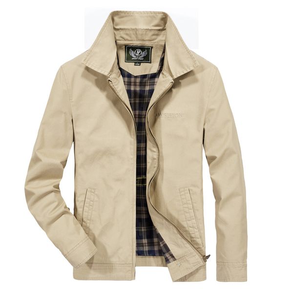 

2018 new vetement femme mens autumn winter fashion lapel pure color long sleeve casual sport jacket coat man casual jacket, Black;brown