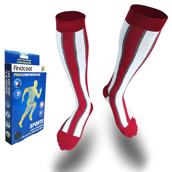 

findcool new professional cycling socks men women road bicycle socks outdoor brand racing bike compression, Black
