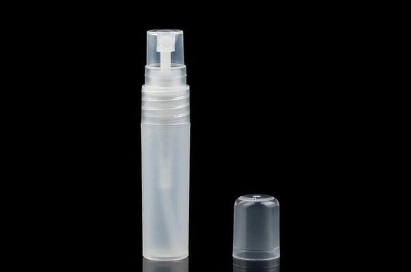 

5ml multicolor translucence plastic atomizer bottle travel makeup perfume spray refillable bottle