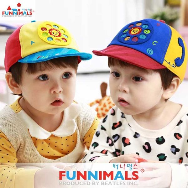 

newest baseball cap cute cotton patchwork cartoon phone embroidered hat boy girls sun summer hat hip hop snapback fashion, Blue;gray