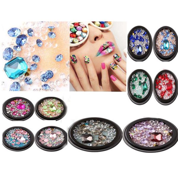 Hot Sale Fashion Nail Art Decoration Shining Nails Diamond