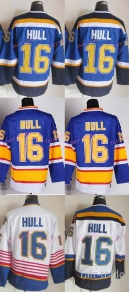 

Discount St. Louis Blues #16 Brett Hull Jersey CCM Blue Red White Cheap Stitched Hockey Jerseys C Patch Best Quality Mix Order
