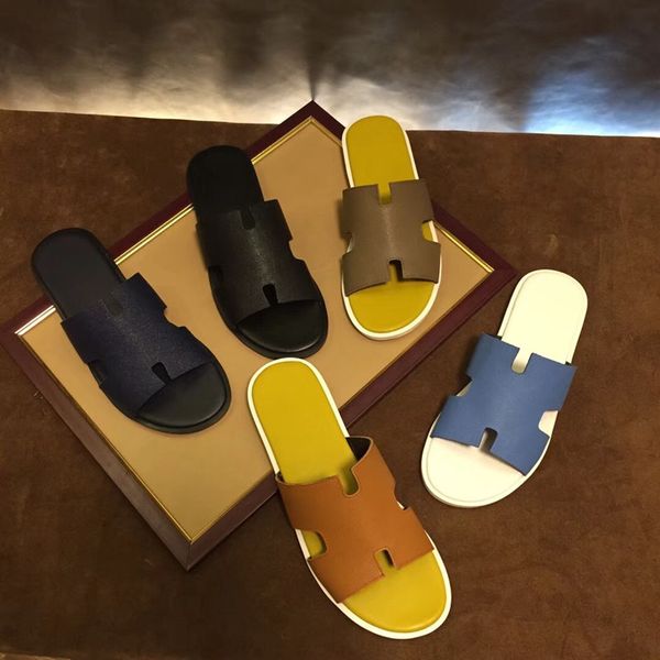 

2018 luxury luxury brand high quality slippers, fashionable outdoor comfortable and breathable casual shoes size 38~45