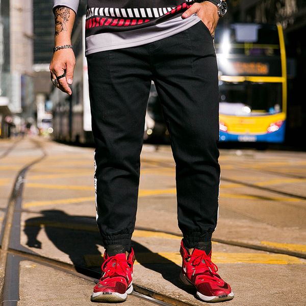 

2018 men cotton straight classic jeans spring male denim pants overalls designer men jeans large big size s-4xl 5xl, Blue