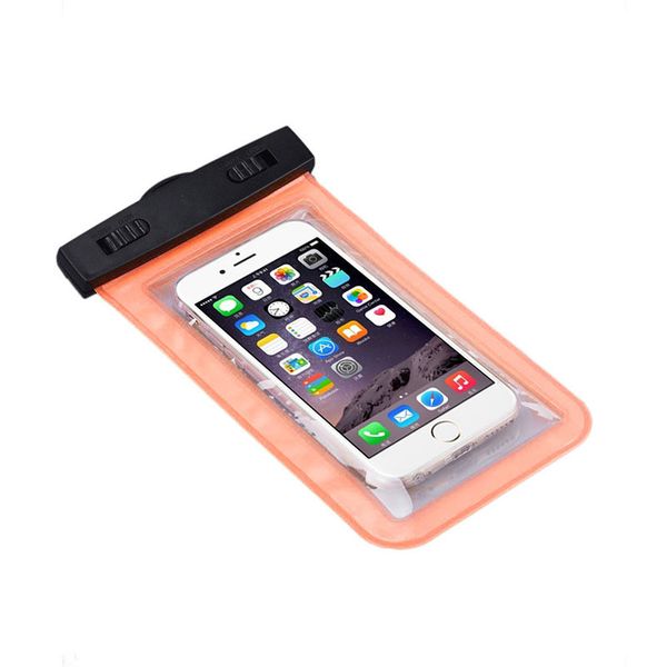 

for iphone 10 waterproof pouch waterproof case pvc protective universal phone case bag swimming spring cellphone pouch