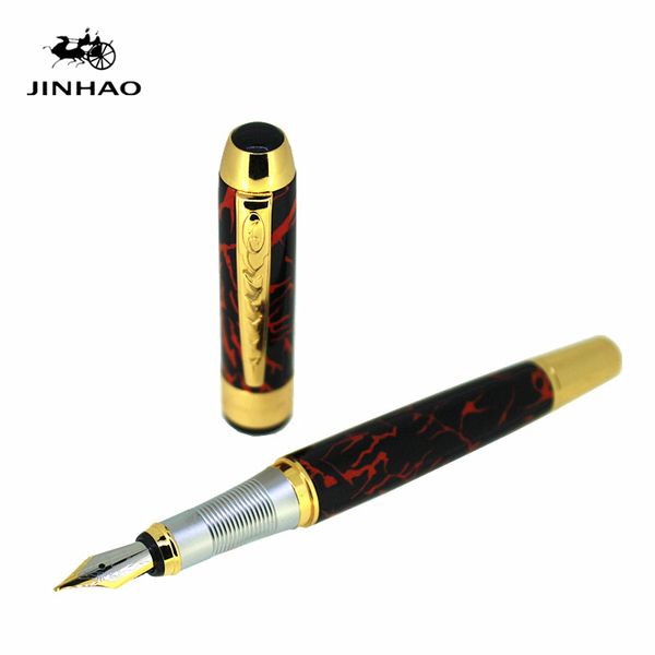 

jinhao 250 fine nib 0.5 мм перьевая ручка 1 шт. / лот бизнес офис подарок написание канцелярские студенческие чернила ручки школьные принадл