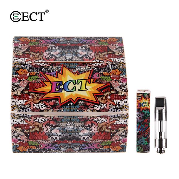 

100% оригинал ECT kenjoy B1S vape картриджи керамическая катушка 510 резьбовые картриджи испаритель картриджи для густой нефти подходят CE3 сенсорный аккумулятор