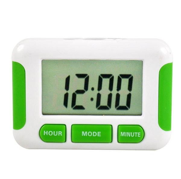 Alarme LCD Digital Kitchen Timer de contagem regressiva com suporte Kitchen Timer Cooking Prático timer Alarm Clock