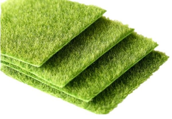 Acquista Nuovo Micro Paesaggio Decorazione Fai Da Te Mini Fata Giardino Simulazione Piante Artificiale Finto Muschio Decorativo Prato Tappeto Erboso