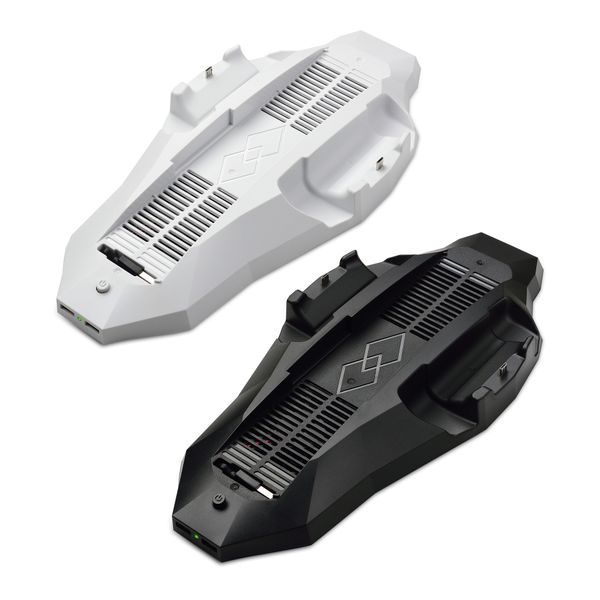 

customized host cooling fan base bracket dual handles & power charging supply 2 in 1 for ps4