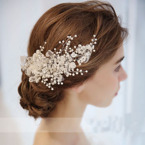 Fashion Rhinestone Flower Headpiece Wedding Hair Accessories