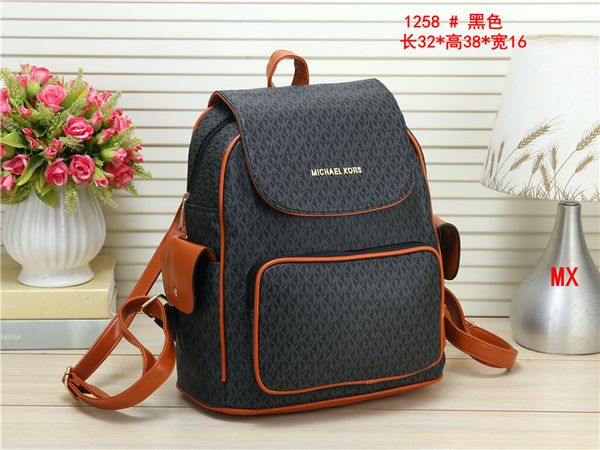 

Best selling backpack designer 2018 fashion ladies shoulder bag ladies multi-color backpack bag jewelry free shipping