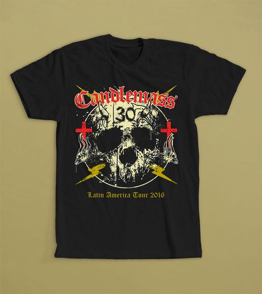 Compre Candlemass T Shirt S 3xl Latin American Tour 2016 Doom