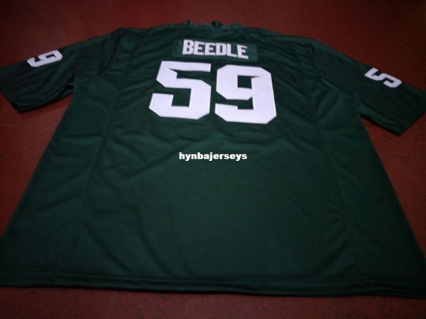 

men #59 david beedle michigan state spartans alumni college jersey xs-6xl or custom any name or number jersey, Black;red