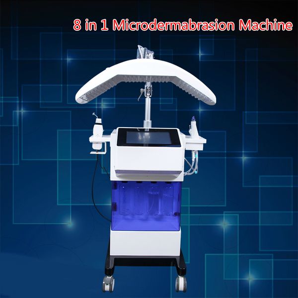 

8 in 1 hydra facial machine hydra dermabrasion bio-lifting spa facial machine hydro microdermabrasion facial machine rf skin rejuvenation ce