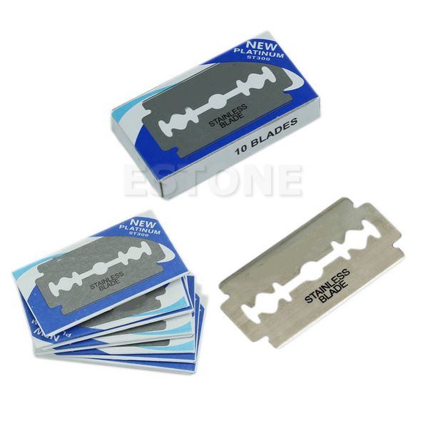 

10pcs/lot razor hair cutting shaving sharper thinning knife double edge blades