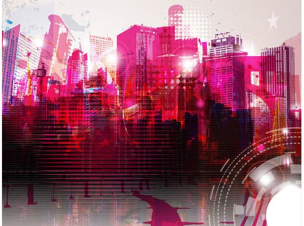 

custom p wallpaper large wall painting background wall paper modern city night scene 3d wallpaper personality wall mural wallpaper