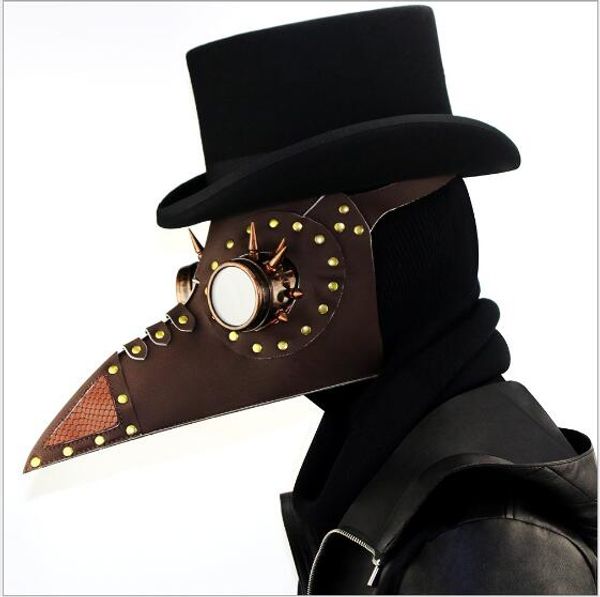 

новый !!!! унисекс steam punk plague bird доктор косплей необычные готические средневековые стимпанк ретро рок маска для маскарадной вечерин