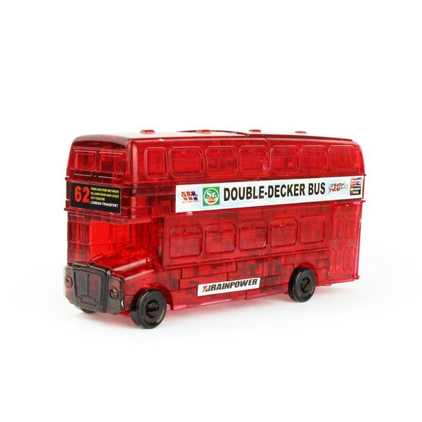 

3D Crystal Puzzle Vintage Antique Car Double Decker Bus Skull Elephant Home Decoration Birthday Gift cube Toys Cost wholesale 2 Pcs Or More