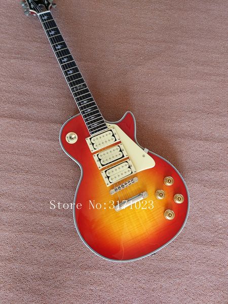 

sunburst Ace frehley красное дерево корпус электрогитары фарфора гитара