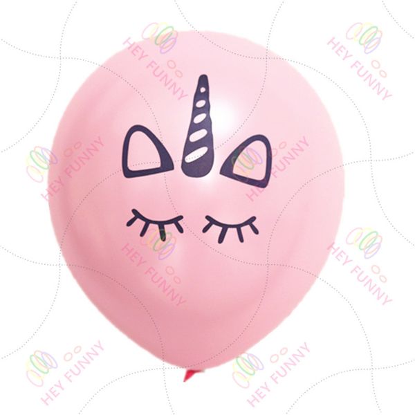 

unicorn balloons birthday party decorations kids pink white cartoon unicorn balloons unicorn party supplies kids loved 5colors hh7-980