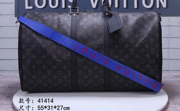 

New fa hion men women travel bag duffle bag brand de igner luggage handbag large capacity port bag 55 31 27cm 41414