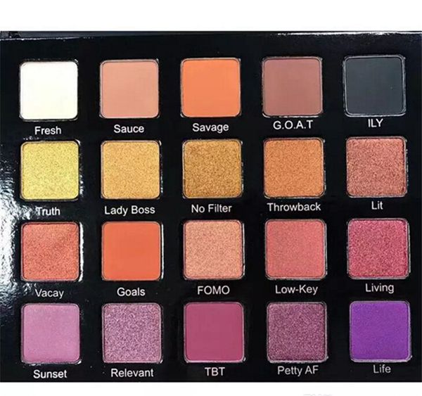 

HOT NEW Makeup Violet Voss Holy Hashtag Pro Eye Shadow Palette REFOR 20 color eyeshadow DHL shipping 2018 new hot good quality