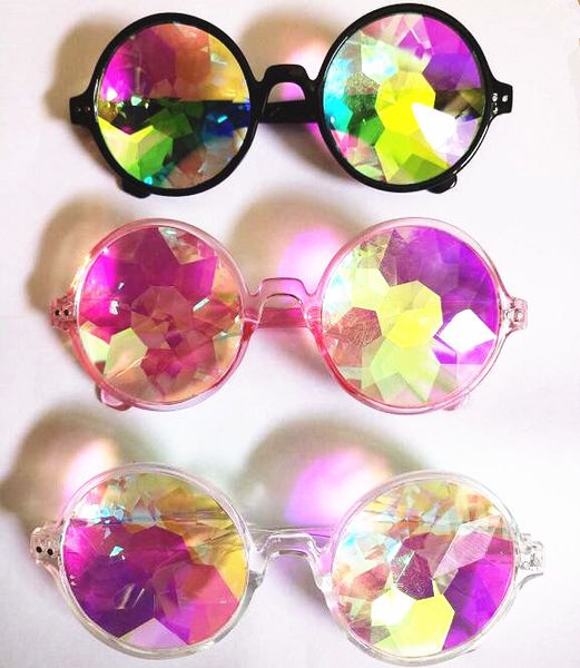 

party eyeglasses disco mosaic ball sunglasses kaleidoscope glasses resin lenses 4d glass crystal animation and electronic music festiva